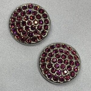 💗PURPLE Matching Sugar Charms - Ginger Snaps & Co. Snap Button Charms - Set of 2